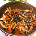クックPLM4TD☆'s cooksnap of when they made 大根の皮で作ったきんぴら☆.