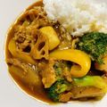 えいてぃえいと's cooksnap of when they made 和だし 根菜カレー.