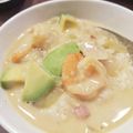 arinoawawa's cooksnap of when they made 海老とアボカドのココナッツチャウダー。.