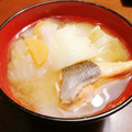 あっぷるはにー's cooksnap of when they made ご馳走の一品 具だくさん秋鮭のあら汁.