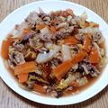 ポニーリボン's cooksnap of when they made 白菜と春雨の豚肉炒め.