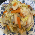 まーちゃんとみーくん's cooksnap of when they made 白菜と豚肉の中華炒め.