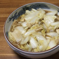 おはなすき's cooksnap of when they made 白菜と油揚げの炒め煮.
