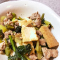 ころんぴ's cooksnap of when they made 厚揚げと豚肉、小松菜のうま煮.