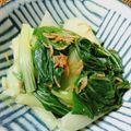 みつかん｡◕‿◕｡'s cooksnap of when they made 白だしでしゃくし菜(雪白体菜)のおひたし.