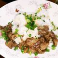 STimeBlues's cooksnap of when they made 牛肉のステーキおろし丼.
