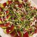 ☆★まりも☆★'s cooksnap of when they made マグロとアボカドのカルパッチョ風.