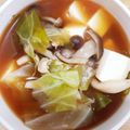 しじみごはん's cooksnap of when they made キャベツ＆豆腐＆しめじの味噌汁.