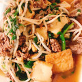 KAORULALA's cooksnap of when they made 時短・もやしと厚揚げの中華炒め.