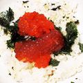 DxMbR's cooksnap of when they made 【男飯】すじこ丼【検索1位】.