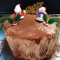 Beek's cooksnap of when they made 子どもと楽しく★切り株のクリスマスケーキ.