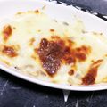 はるいろいちご's cooksnap of when they made 風邪予防に♪ネギとカブの白いグラタン♥.