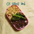 ひトみ's cooksnap of when they made 合挽き肉のそぼろ丼.