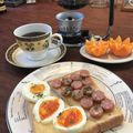 こつゆ514's cooksnap of when they made 朝食に♪マヨとオリーブオイルのトースト3.