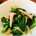 くーちなし's cooksnap of when they made 簡単！ちぢみほうれん草のバター炒め.