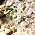1男4女のママ's cooksnap of when they made 蓮根と里芋のひき肉あんかけ.