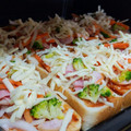 や～たん食堂's cooksnap of when they made 我が家の簡単ピザトースト.