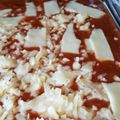 pegu0404's cooksnap of when they made リメイクご飯★ミートソースdeグラタン.