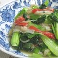 umemodoki's cooksnap of when they made -カニカマ青梗菜ღ餡かけグラタン-.