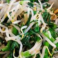 えいてぃえいと's cooksnap of when they made もやしと春菊のナムル.