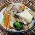 料理男子部🍻's cooksnap of when they made ブロッコリーとにんじんとしめじと豚こま.