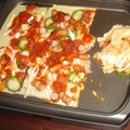 gorgonzora's cooksnap of when they made 四角いたこ焼き.