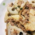 かたのさくら's cooksnap of when they made 豚バラ・レンコン・山芋のサッパリ炒め.