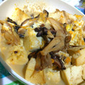 ユーロン's cooksnap of when they made 舞茸と豆腐の卵とじ.