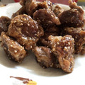 こた梅's cooksnap of when they made もったいないから～砂肝の筋と銀皮の甘辛～.