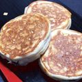 ☆GSSQHY☆'s cooksnap of when they made 自然派おやつ・甘酒入りのどら焼き風おやき.