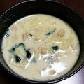 さらさんレシピ's cooksnap of when they made ひき肉と小松菜の豆乳中華スープ.
