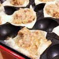 ふたごママちゃん's cooksnap of when they made 簡単　たこ焼き器でしゅうまい！.