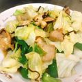 クリちゃん0309's cooksnap of when they made ☆旨い！鶏肉とキャベツの塩昆布炒め☆.