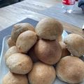pigmi's cooksnap of when they made 小麦香る♫ 全粒粉の丸パン.