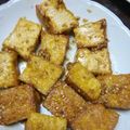 クック0U74SV☆'s cooksnap of when they made 甘辛たれで♪厚揚げ甘辛ごま照焼き.