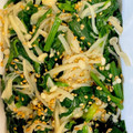 ポムポムポヨコ's cooksnap of when they made レンジで簡単♪ほうれん草とえのきのナムル.