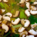 ポムポムポヨコ's cooksnap of when they made 簡単　朝食！小松菜と　椎茸のお味噌汁.