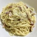 クックYS50's cooksnap of when they made 簡単にできるカルボナーラ　イタリア番外編.