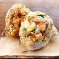 ちゃちゃまる26's cooksnap of when they made お昼ご飯に☆なめ茸おにぎり.