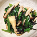 ちゃちゃまる26's cooksnap of when they made ほうれん草とひじきの含め煮.