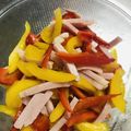 ☆maripei☆'s cooksnap of when they made レンジで簡単☆パプリカとハムのマリネ.