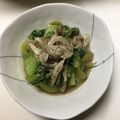 クック78R779☆'s cooksnap of when they made シャキシャキ！ちんげん菜と舞茸炒め.