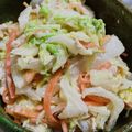 ＋SUN3's cooksnap of when they made 子供喜ぶ白菜とツナのサラダ.