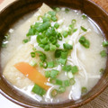 めなよ's cooksnap of when they made ほっこり【ちくわぶdeすいとん風味噌汁】.