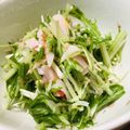 hiro_aya's cooksnap of when they made 水菜のサラダ.