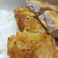 シメジ。's cooksnap of when they made 豚もも肉で、一口やわらかトンカツ！.