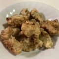 papikun's cooksnap of when they made 鶏むね肉で(^^)のり塩ナゲット！！.