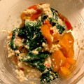 kae2423999's cooksnap of when they made すりごまでコクup♪春菊と柿の白和え.