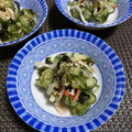 ☆あいちゃん's cooksnap of when they made 簡単にきゅうりとかにかまとわかめがり和え.
