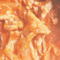 クックHJB3B6☆'s cooksnap of when they made 鶏もも肉と白菜のトマト煮.
